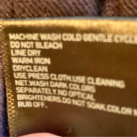 NEW Uniqlo Belted Linen Rayon Wide Pants High Waist Paper Bag Navy Blue Size L - Picture 10 of 11